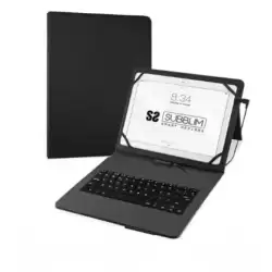 SUB-KT1-USB001 SUBBLIM FUNDA UNIVERSAL TABLET10.1" A 11" NEGRA