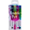 11509920 TALENS ECOLINE ROTULADORES BRUSH PEN PUNTA PINCEL COLORES PRIMARIOS ESTUCHE 5 UD