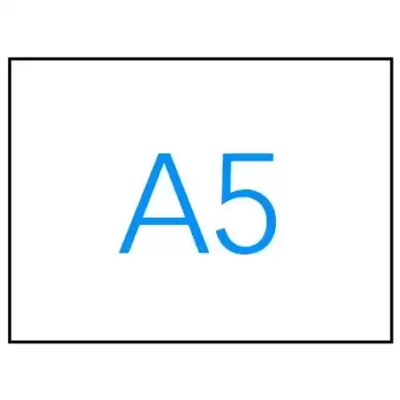 01243 APLI ETIQUETAS ADHESIVAS 210X148MM A5 INKJET/LÁSER C/RECTOS 1 X 200H BLANCO