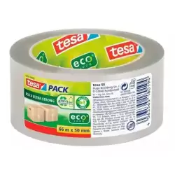 58297-00000-00 TESA CINTA EMBALAJE TESAPACK ECO 50MM X 66M ULTRAFUERTE TRANSPARENTE