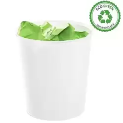 2001 BL PS ARCHIVO 2000 PAPELERA ECOGREEN 18 LITROS 240X310MM RECICLADO BLANCO PASTEL