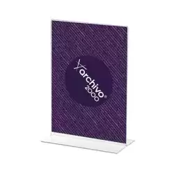 21103 CS TP ARCHIVO 2000 EXPOSITOR SOBREMESA EN FORMA DE T DIN A3 VERTICAL 115X300X425 MM