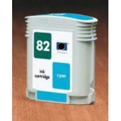 Cyan 69ML Compatible para HP 500 PLUS CC 800 PS 815MFP# 82