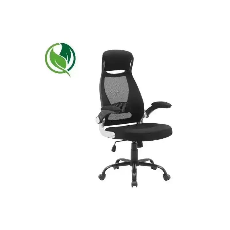 6493 NE ARCHIVO 2000 SILLA OPERATIVA BARBANTESA BASCULANTE RESPALDO ERGONOMICO C/REPOSACABEZAS NEGRO