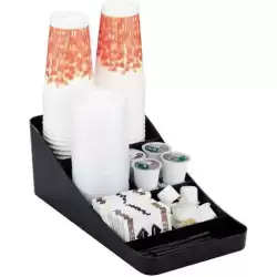 CD904 NE ARCHIVO 2000 BANDEJA ORGANIZADORA LA HORA DEL CAFÉ 7 COMPARTIMENTOS NEGRO