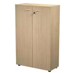 035PM-C ARTEXPORT ARMARIO MEDIO PRESTO CON PUERTAS 2 ESTANTES 22MM REGULABLES CON TRASERA ROBLE