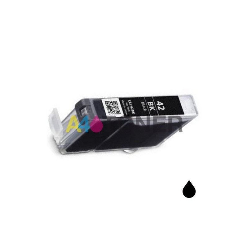 Cartucho de tinta Canon CLI-42 negro compatible con Canon 6384B001