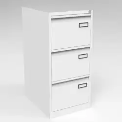 PSF3-BA5 BISLEY ARCHIVADOR METÁLICO PSF LIGHT 3 CAJONES FOLIO CARPETAS COLGANTES MULTIFORMATO FONDO 62CM - BLANCO