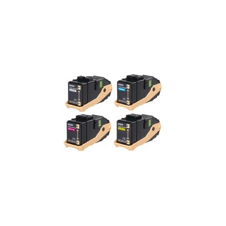 Amarillo reg para Epson Aculaser C9300 Serie -7.5K#S050602