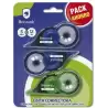 328210 BISMARK CINTA CORRECTORA 5MMX12M PACK AHORRO BLISTER 3 UNIDADES