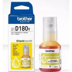 BTD180Y BROTHER BOTELLA DE TINA AMARILLO DCP-T580DW/T780DW