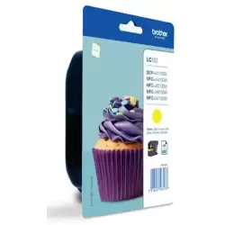 LC123YBP BROTHER TINTA AMARILLO MFC-J4410DW/J4510DW