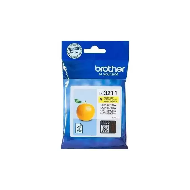 LC3211Y BROTHER TINTA AMARILLO DCP-J572DW - MFC-J491DW/J497DW/J890DW/J895DW