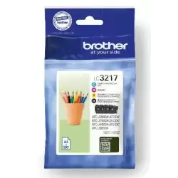 LC3217VAL BROTHER TINTA BK/C/M/Y MFC-J5330DW/J5730DW/J6530DW/J6930DW - PACK 4 COLORES