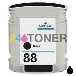 Cartucho de tinta HP88XL negro alternativo