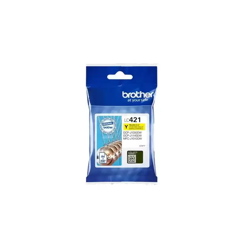 LC421Y BROTHER TINTA AMARILLO DCP-J1050DW - MFC-J1010DW