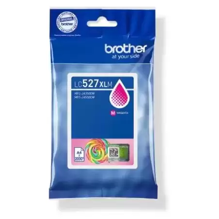 LC527XLM BROTHER TINTA MAGENTA MFC-J4350DW/J4550DW