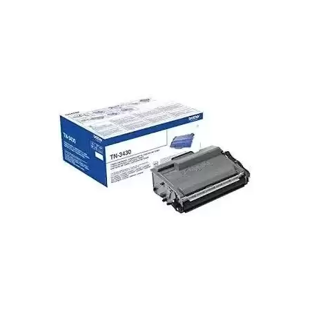 TN3430 BROTHER TONER NEGRO HL-L5000D/L5100DN/L5200DW/L6300DW/L6400DW - DCP-L5000DN/L6600DW - MFC-L5700DN/L5750DW/L6800DW/L6900DW