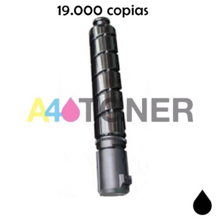 Toner Canon C-EXV47 negro compatible al toner original Canon 8516B002