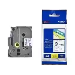 TZE223 BROTHER CINTA ROTULADORA LAMINADA TEXTO AZUL SOBRE BLANCO - 9MMX8M