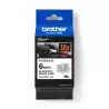 TZEFX211 BROTHER CINTA ROTULADORA LAMINADA FLEXIBLE TEXTO NEGRO SOBRE BLANCO - 6MMX8M
