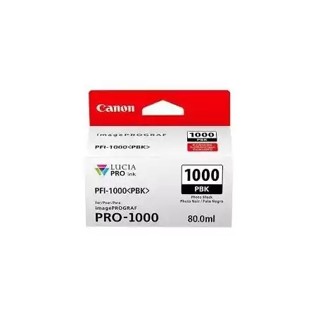 0546C001 CANON TINTA FOTO NEGRO IMAGEPROGRAF PRO 1000 - PFI 1000PBK