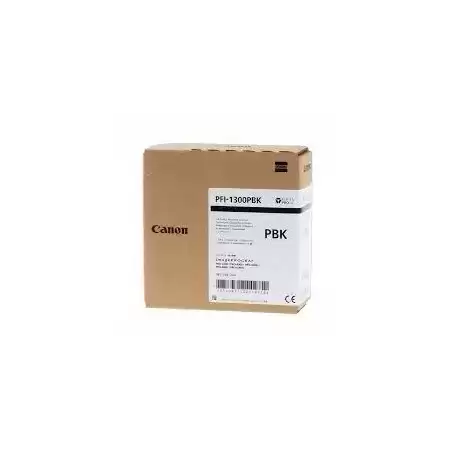 0811C001AA CANON TINTA NEGRO FOTO IPF PRO 2000/4000/4000S/6000S - PFI 1300PBK