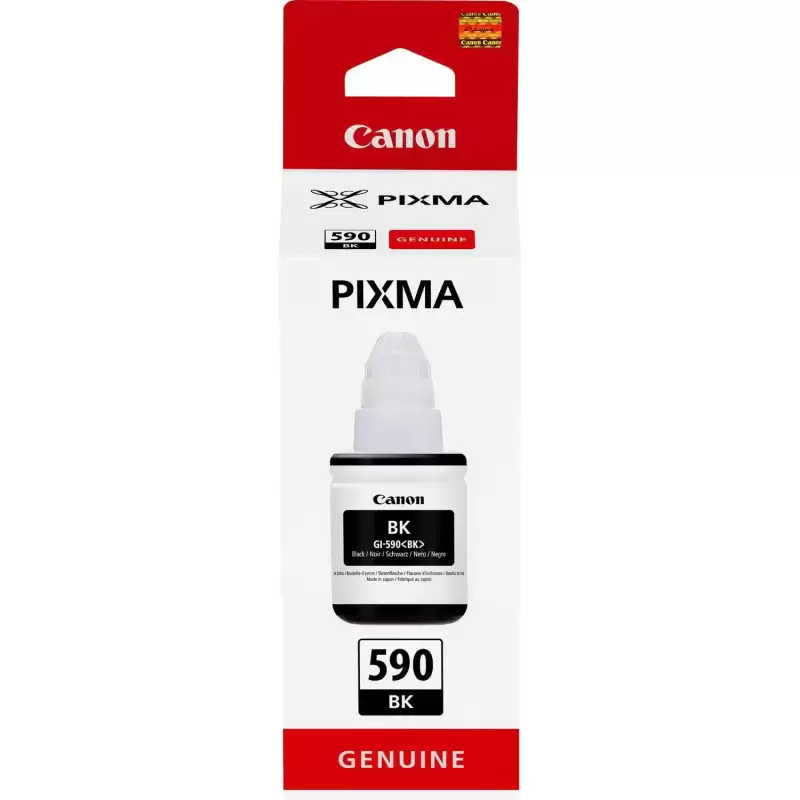 1603C001 CANON BOTE DE TINTA NEGRO PIXMA G 1500/1501/1510/2500/2501/2510/3500/3501/4410/4500/4511 - GI 590BK