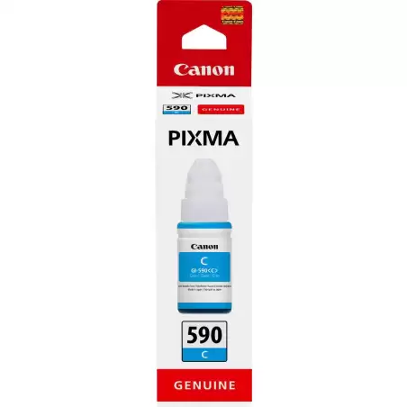 1604C001 CANON BOTE DE TINTA CIAN PIXMA G 1500/1501/1510/2500/2501/2510/3500/3501/4410/4500/4511 - GI 590C