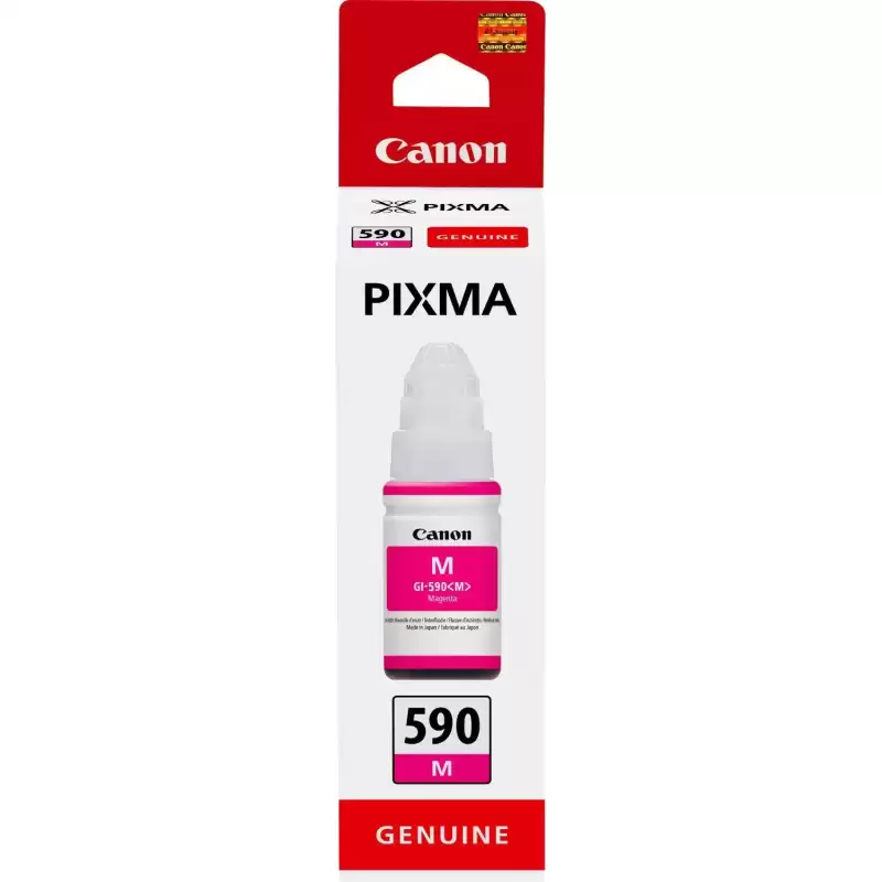 1605C001 CANON BOTE TINTA MAGENTA PIXMA G 1500/1501/1510/2500/2501/2510/3500/3501/4410/4500/4511 - GI 590M