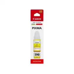 1606C001 CANON BOTE TINTA AMARILLO PIXMA G 1500/1501/1510/2500/2501/2510/3500/3501/4410/4500/4511 - GI 590Y