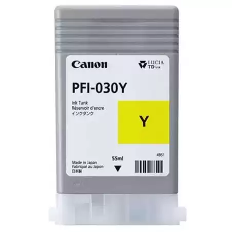 3492C001 CANON TINTA AMARILLO IMAGEPROGRAF TA 20/30 - TM 240/340 - PFI 030Y