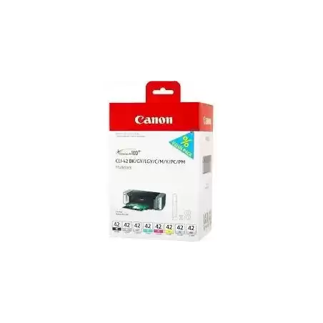 6384B010 CANON TINTA MULTIPACK PIXMA PRO 100 CARTUCHOS (PACK 8 COLORES) - CLI 42