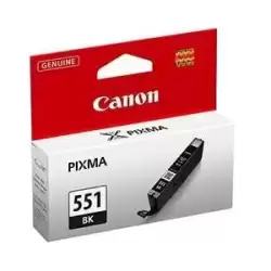 6508B001 CANON TINTA NEGRO MG 5450/6350 - IP 7250 - CLI 551BK
