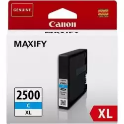 9265B001AA CANON TINTA CIAN MAXIFI IB 4050/4150 - MB 5050/5150/5155/5350/5450/5455 - PGI 2500XLC