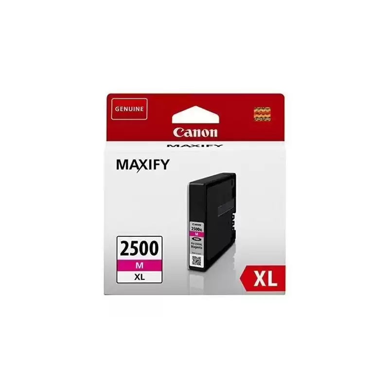 9266B001AA CANON TINTA MAGENTA MAXIFI IB 4050/4150 - MB 5050/5150/5155/5350/5450/5455 - PGI 2500XLM