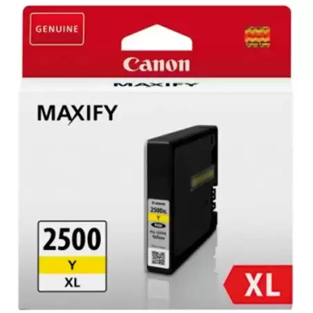 9267B001AA CANON TINTA AMARILLO MAXIFI IB 4050/4150 - MB 5050/5150/5155/5350/5450/5455 - PGI 2500XLY