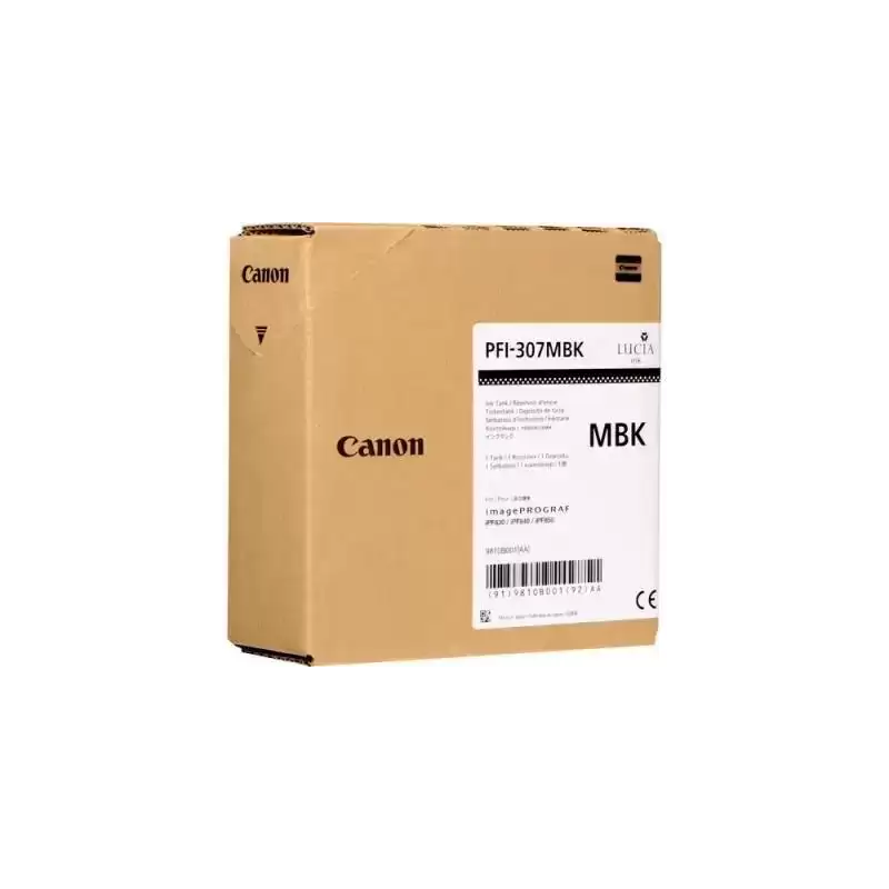 9810B001AA CANON TINTA NEGRO MATE IPF 830/840/850 - PFI 307MBK