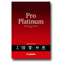 2768B017 CANON PAPEL FOTOGRAFICO PT-101 A3 PRO PLATINUM 300GR. (20 HOJAS)