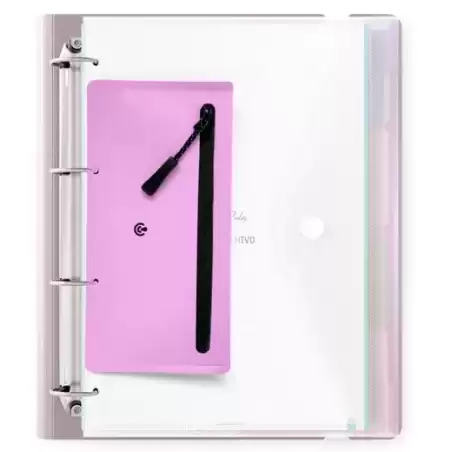 46010162 CARCHIVO ESTUCHE SLIM CASE PARA CARPEBLOCK 360 VIOLETA