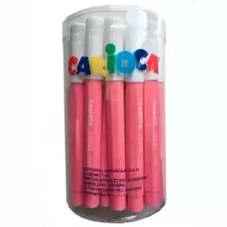 403380/12 CARIOCA ROTULADOR JUMBO PUNTA GRUESA ROSA BOTE 30 UD