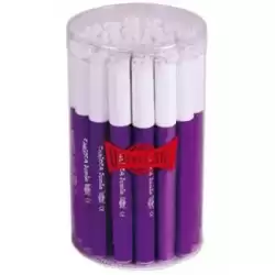 43380/26 CARIOCA ROTULADOR JUMBO PUNTA GRUESA LILA BOTE 30 UD