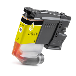 Brother LC521 amarillo tinta compatible