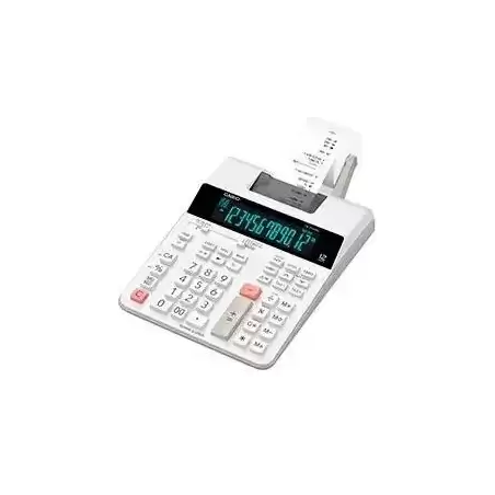 FR-2650RC CASIO CALCULADORA CON IMPRESORA FR-2650RC 12 DÍGITOS BLANCO
