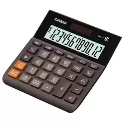 MH-12B CASIO CALCULADORA DE OFICINA SOBREMESA 12 DÍGITOS NEGRO MH-12B