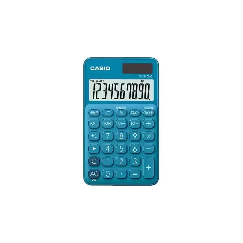 SL-310UC-BU CASIO CALCULADORA DE OFICINA SL-310UC-BU 10 DÍGITOS AZUL