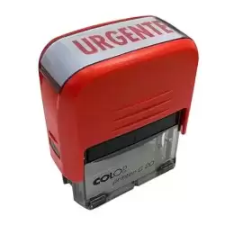156283R COLOP SELLO PRINTER C20 FORMULA " URGENTE " ALMOHADILLA E/20 14X38MM ROJO