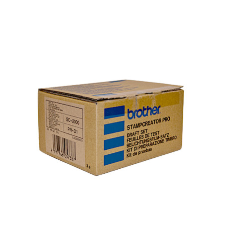 PRD1 BROTHER 150 fotolitos + cinta termica+ 9 limpiadores