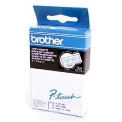 TC103 BROTHER Cinta laminada Transparente/Azul 12 mm