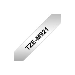 TZeM921 BROTHER CINTA TZE LAMINADA METALIZADA (9mm) TZeM921